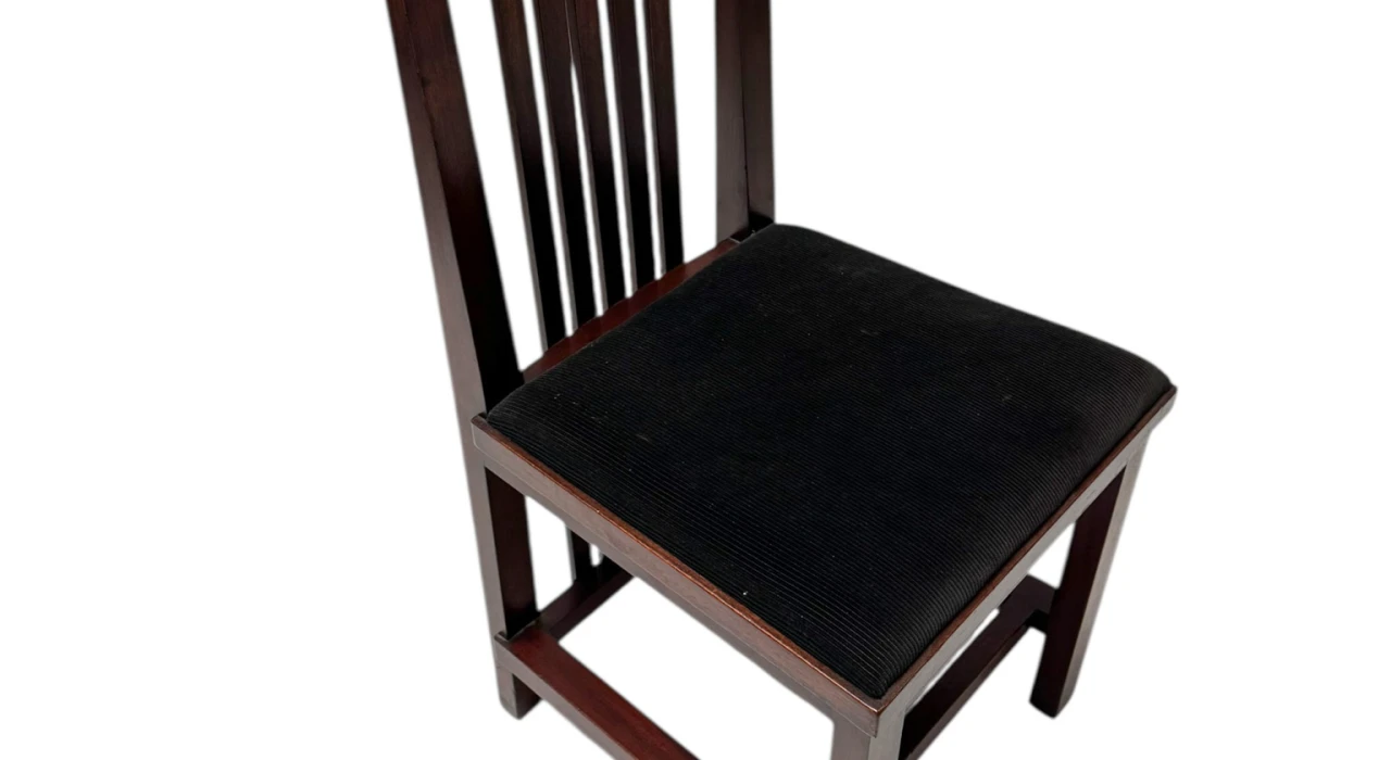 Art Deco Modernist High Back Chair by Hendrik Wouda for Pander, 1924